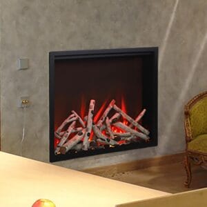 Amantii 48-in Traditional Smart Fire & Ice Electric Insert