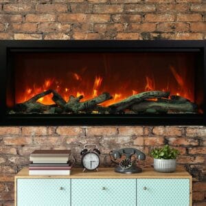 Amantii Symmetry XT Bespoke Linear Electric Fireplace