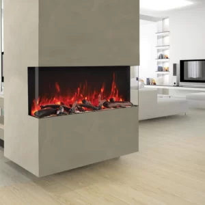 Amantii TruView XL Series 3-Sided Linear Electric Fireplace