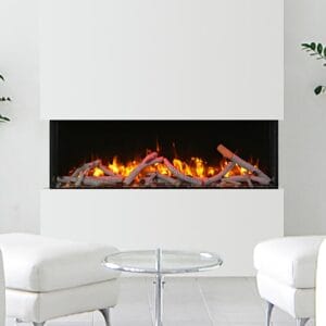 Amantii 50-in TruView Slim Linear Electric Fireplace