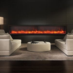Amantii Panorama Series 88-In Deep Built In Electric Fireplace