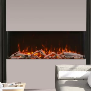 Amantii 50-in TruView Extra Tall Smart Linear Electric Fireplace