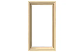 Wood casement window frame featuring a clean design, part of Darden Building Materials' offerings in Waco and Central Texas.
